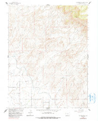Download a high-resolution, GPS-compatible USGS topo map for Corcoran Point, CO (1991 edition)