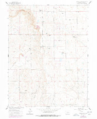 Download a high-resolution, GPS-compatible USGS topo map for Corral Bluffs, CO (1977 edition)