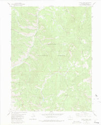 preview thumbnail of historical topo map of Grand County, CO in 1980