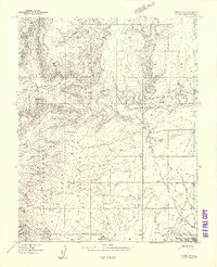 preview thumbnail of historical topo map of Montezuma County, CO in 1958