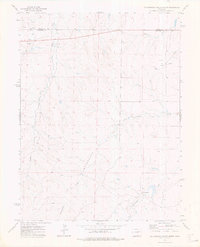 preview thumbnail of historical topo map of Arapahoe County, CO in 1973