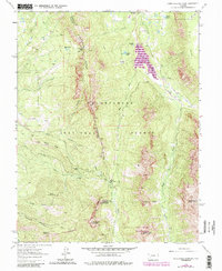 preview thumbnail of historical topo map of Gunnison County, CO in 1963