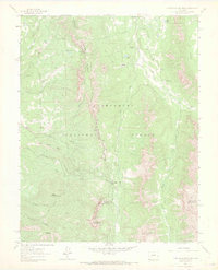 Download a high-resolution, GPS-compatible USGS topo map for Courthouse Mountain, CO (1970 edition)