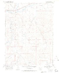 Download a high-resolution, GPS-compatible USGS topo map for Cow Creek, CO (1972 edition)