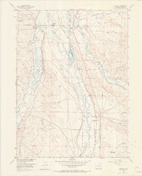 Download a high-resolution, GPS-compatible USGS topo map for Cowdrey, CO (1965 edition)