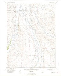 Download a high-resolution, GPS-compatible USGS topo map for Cowdrey, CO (1957 edition)