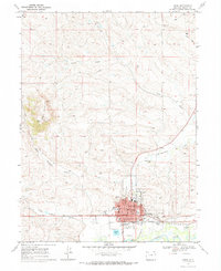Download a high-resolution, GPS-compatible USGS topo map for Craig, CO (1985 edition)