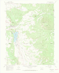 Download a high-resolution, GPS-compatible USGS topo map for Crawford, CO (1968 edition)