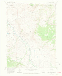 Download a high-resolution, GPS-compatible USGS topo map for Crazy Mountain, CO (1971 edition)