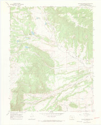 Download a high-resolution, GPS-compatible USGS topo map for Creager Reservoir, CO (1971 edition)