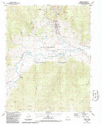 Download a high-resolution, GPS-compatible USGS topo map for Creede, CO (1986 edition)