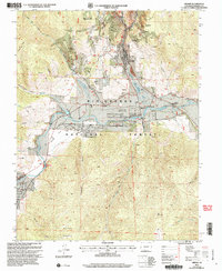 Download a high-resolution, GPS-compatible USGS topo map for Creede, CO (2005 edition)
