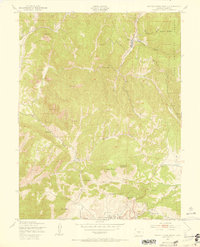 Download a high-resolution, GPS-compatible USGS topo map for Cripple Creek North, CO (1954 edition)