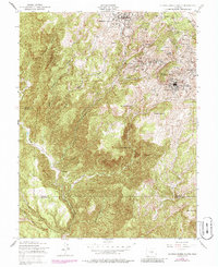 Download a high-resolution, GPS-compatible USGS topo map for Cripple Creek South, CO (1986 edition)