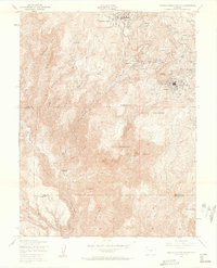 Download a high-resolution, GPS-compatible USGS topo map for Cripple Creek South, CO (1962 edition)