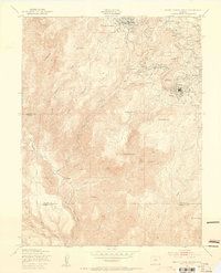 Download a high-resolution, GPS-compatible USGS topo map for Cripple Creek South, CO (1954 edition)