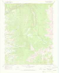 Download a high-resolution, GPS-compatible USGS topo map for Crystal Creek, CO (1972 edition)