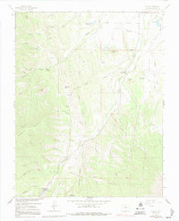Download a high-resolution, GPS-compatible USGS topo map for Cuchara, CO (1991 edition)