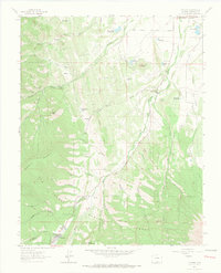 Download a high-resolution, GPS-compatible USGS topo map for Cuchara, CO (1966 edition)