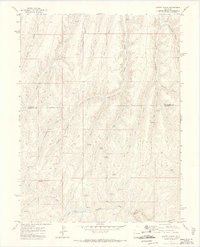 Download a high-resolution, GPS-compatible USGS topo map for Cutoff Gulch, CO (1974 edition)