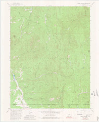Download a high-resolution, GPS-compatible USGS topo map for Dakan Mountain, CO (1980 edition)