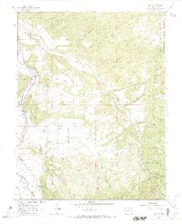 Download a high-resolution, GPS-compatible USGS topo map for Dallas, CO (1971 edition)