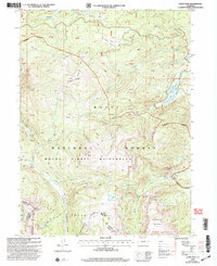 Download a high-resolution, GPS-compatible USGS topo map for Davis Peak, CO (2004 edition)