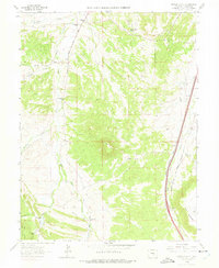 Download a high-resolution, GPS-compatible USGS topo map for Dawson Butte, CO (1975 edition)