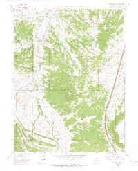 Download a high-resolution, GPS-compatible USGS topo map for Dawson Butte, CO (1967 edition)