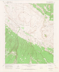 Download a high-resolution, GPS-compatible USGS topo map for Dawson Draw, CO (1968 edition)