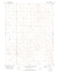 preview thumbnail of historical topo map of Washington County, CO in 1978