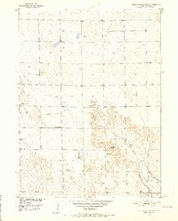 Download a high-resolution, GPS-compatible USGS topo map for Dead Horse Springs, CO (1952 edition)