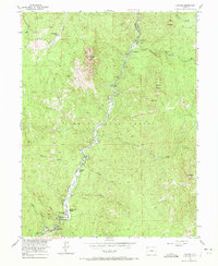 Download a high-resolution, GPS-compatible USGS topo map for Deckers, CO (1972 edition)