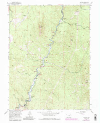 Download a high-resolution, GPS-compatible USGS topo map for Deckers, CO (1985 edition)