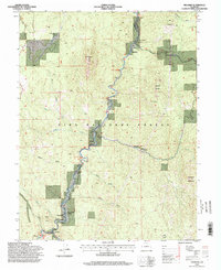 Download a high-resolution, GPS-compatible USGS topo map for Deckers, CO (1998 edition)