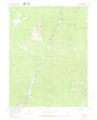 Download a high-resolution, GPS-compatible USGS topo map for Deckers, CO (1980 edition)