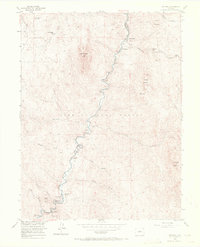 Download a high-resolution, GPS-compatible USGS topo map for Deckers, CO (1972 edition)