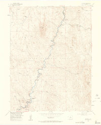 Download a high-resolution, GPS-compatible USGS topo map for Deckers, CO (1963 edition)
