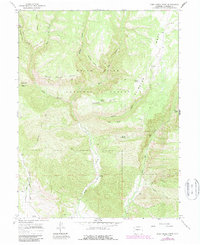 Download a high-resolution, GPS-compatible USGS topo map for Deep Creek Point, CO (1988 edition)