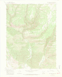 Download a high-resolution, GPS-compatible USGS topo map for Deep Creek Point, CO (1969 edition)