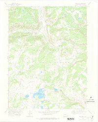 Download a high-resolution, GPS-compatible USGS topo map for Deep Lake, CO (1978 edition)