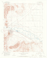 preview thumbnail of historical topo map of Del Norte, CO in 1966