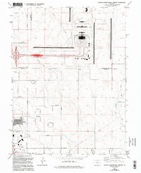 preview thumbnail of historical topo map of Adams County, CO in 1966