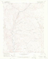 preview thumbnail of historical topo map of Archuleta County, CO in 1964