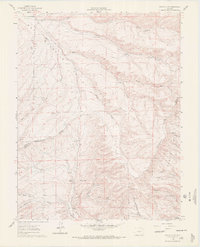 Download a high-resolution, GPS-compatible USGS topo map for Devils Gulch, CO (1972 edition)