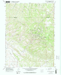 Download a high-resolution, GPS-compatible USGS topo map for Devils Hole Gulch, CO (1977 edition)