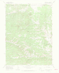Download a high-resolution, GPS-compatible USGS topo map for Diamond Peak, CO (1971 edition)