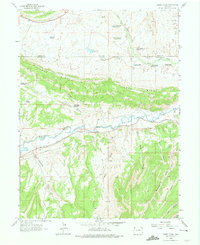 Download a high-resolution, GPS-compatible USGS topo map for Divide Creek, CO (1974 edition)