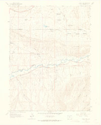 Download a high-resolution, GPS-compatible USGS topo map for Divide Creek, CO (1965 edition)