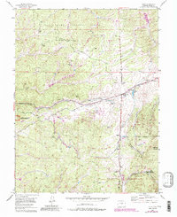 Download a high-resolution, GPS-compatible USGS topo map for Divide, CO (1985 edition)